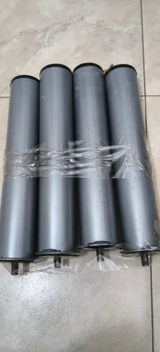 Patas de somier metálicas (4 unidades)