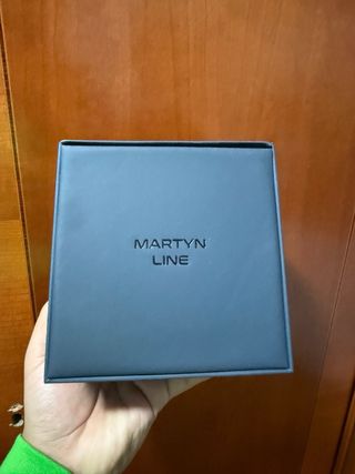 Reloj Martyn Line Plata y Azul