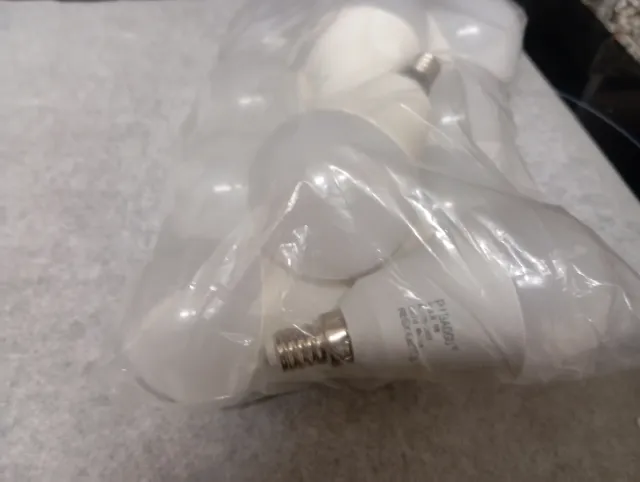 Pack 10 Bombillas LED E14 9W