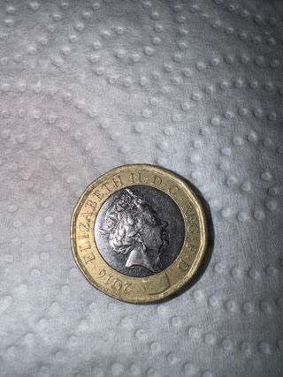 Moneda de 1 libra 2016