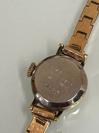 Orologio Avia donna vintage laminato oro giallo