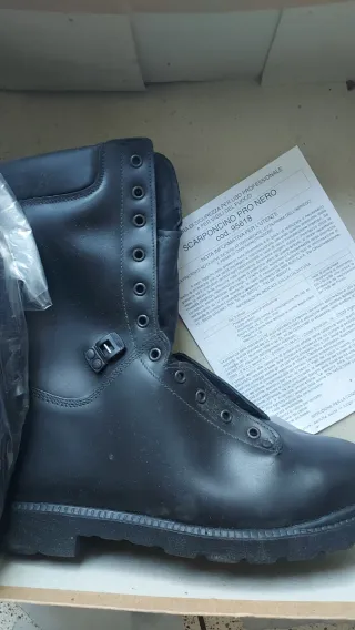 Scarponcino Pro Nero per Vigili del Fuoco