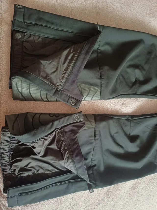 Pantalones de montaña Jack Wolfskin negros