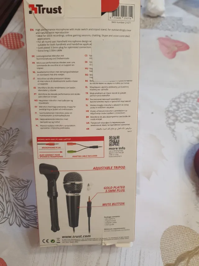 Micrófono Trust STARZZ