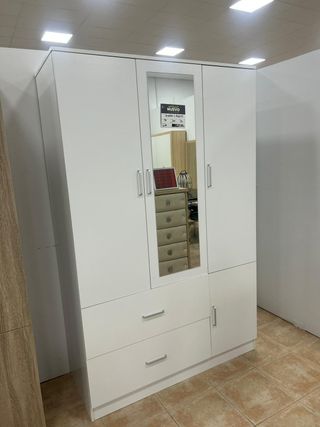 Armario dormitorio blanco 2, 3 y 4 puertas NUEVO