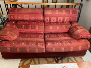 Sofá de tela 2 plazas