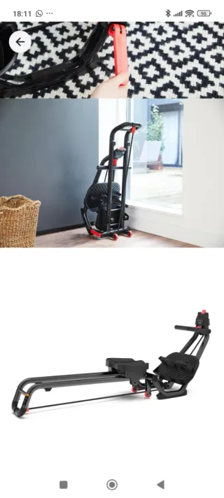 Máquina de Remo Decathlon