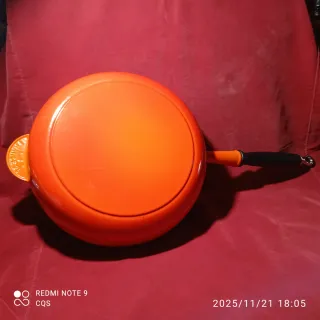 Sartén Le Creuset 29cm Naranja y Negra