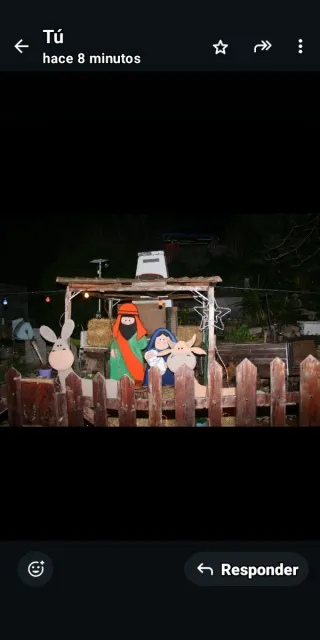 Belén tamaño real porexpan, con relieve