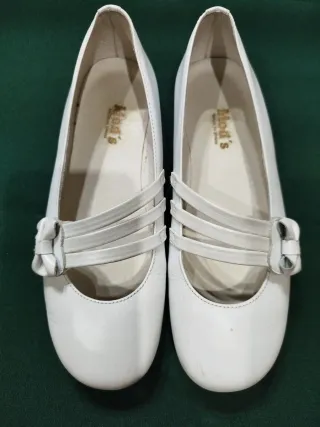 Zapatos niña Mod's blancos comunión