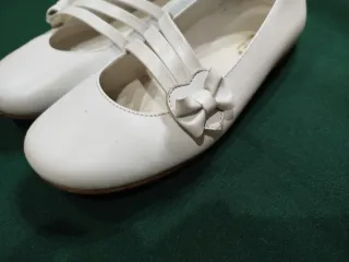 Zapatos niña Mod's blancos comunión