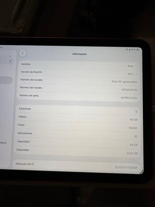 iPad 10ª Gen 64GB Coral
