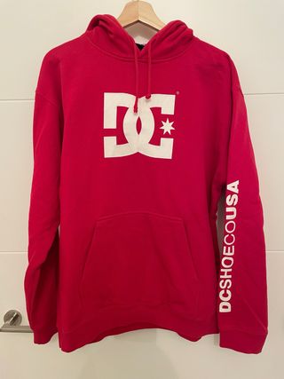 Sudadera DC Shoes Roja Hombre