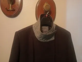 Cappotto Camomilla Nero Taglia Unica