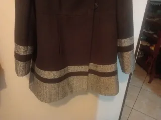 Cappotto Camomilla Nero Taglia Unica