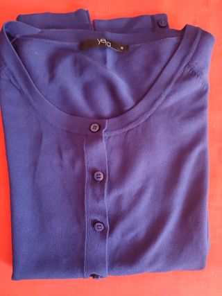 Cardigan Yera Morado