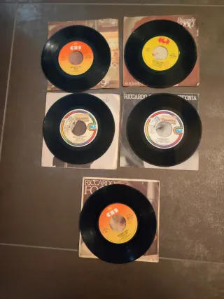 Riccardo Fogli  5 vinili 45 giri