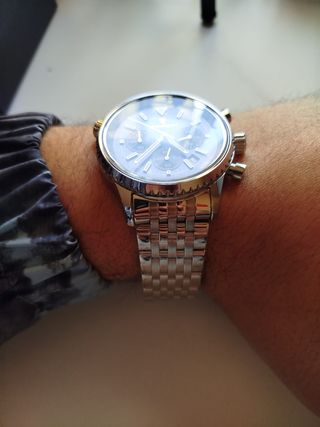 Reloj Poedagar Speedmaster Acero Cronógrafo