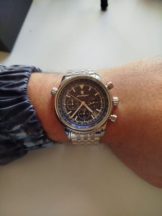 Reloj Poedagar Speedmaster Acero Cronógrafo