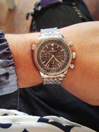Reloj Poedagar Speedmaster Acero Cronógrafo