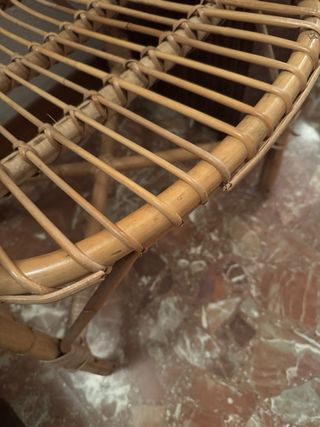 6 Sillas de Mimbre Natural