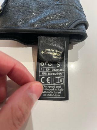 Guantes Moto Alpinestars Gore-Tex Negros