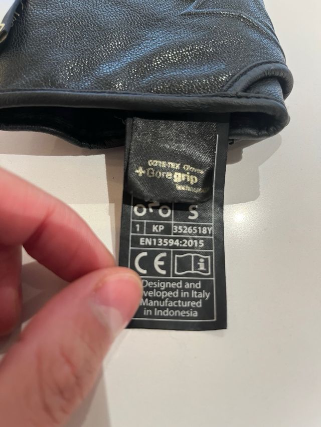 Guantes Moto Alpinestars Gore-Tex Negros