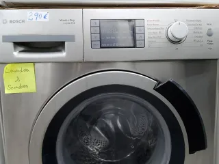 Lavadora 7kg y Secadora 4kg Bosch