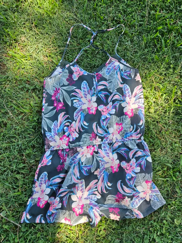 Mono pijama Etam floral talla M