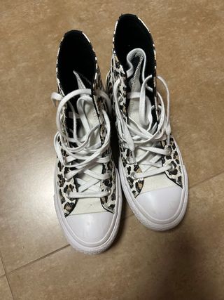 Converse leopardo altas