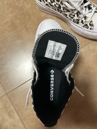 Converse leopardo altas