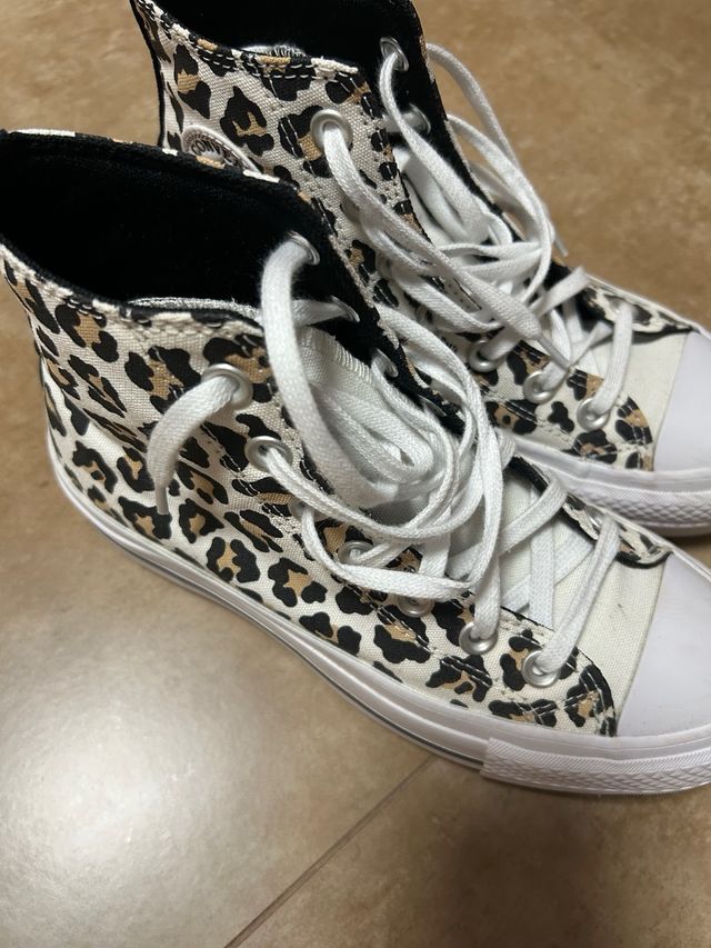 Converse leopardo altas
