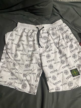 Bañador Stone Island Blanco