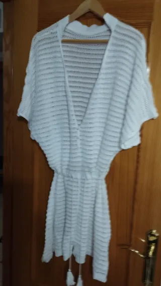 Peto playa blanco talla única