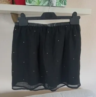 Falda Lefties negra Talla S