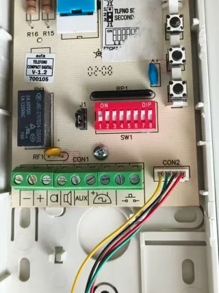 4 Telefonillos Auta Compact Blancos