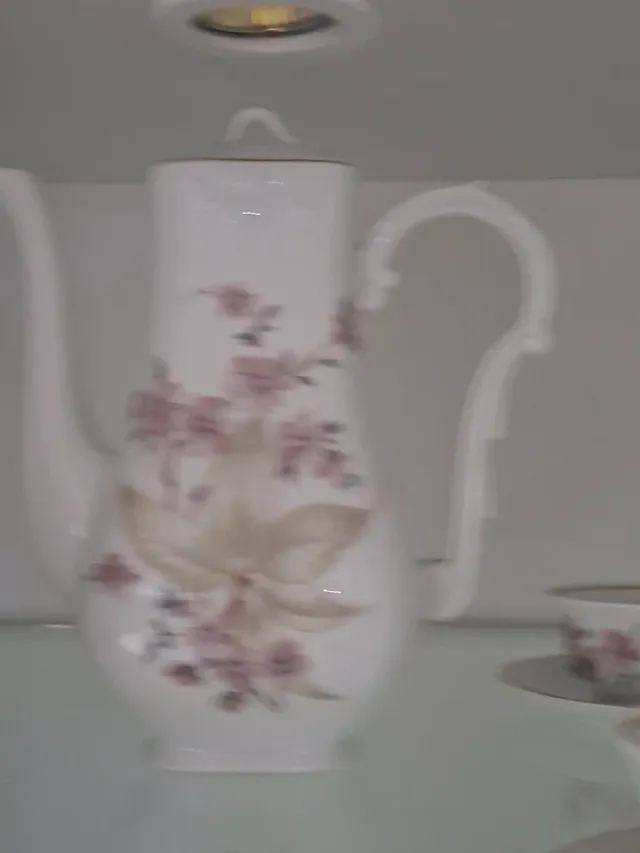 Juego de café de porcelana vintage