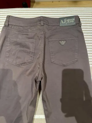 Pantalón Armani Marrón Chocolate