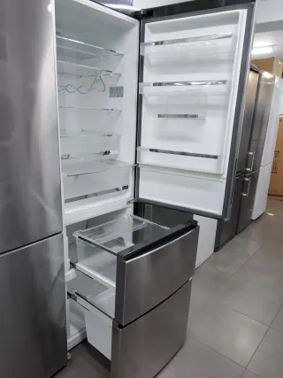 Nevera Haier Acero Inoxidable