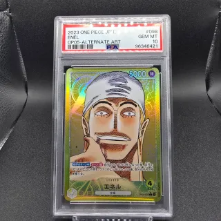 PSA 10 Enel OP05-098 Awakening of the new era JAP