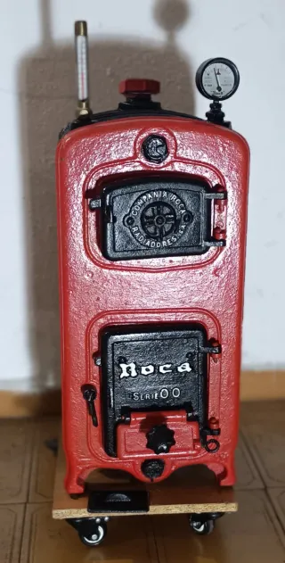 Caldera Antigua Roca Vintage Roja