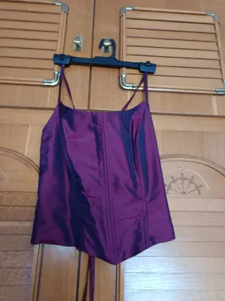Vestido de ceremonia morado