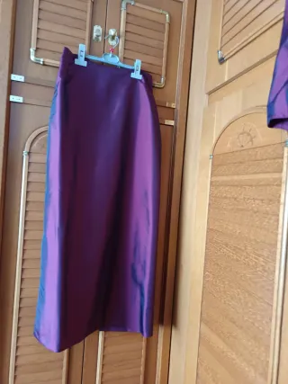 Vestido de ceremonia morado