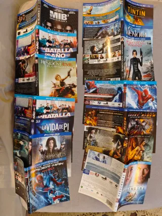 Colección Blu-ray 3D Películas Varias