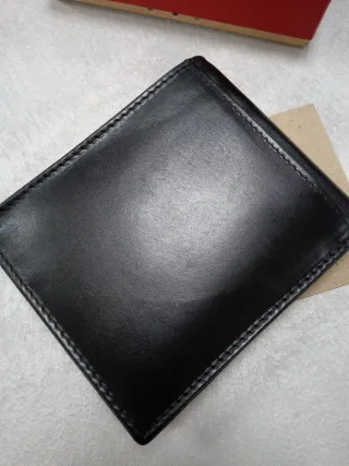 Portafoglio Carrera Jeans Uomo Pelle Nero