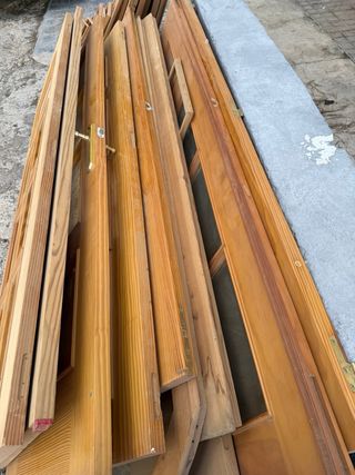 Puertas de interior de madera el precio es por tod