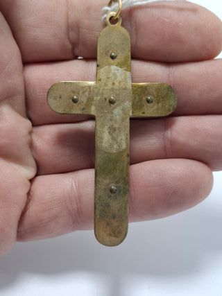 Antiguo Rosario completo enÁmbarino, Nácar Metal