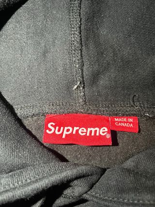 Felpa Supreme x Swarovski Nera Taglia S