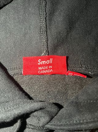 Felpa Supreme x Swarovski Nera Taglia S