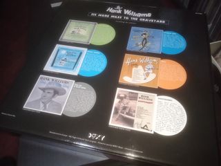 Hank Williams Boxset 6 LPs Vinilo Country